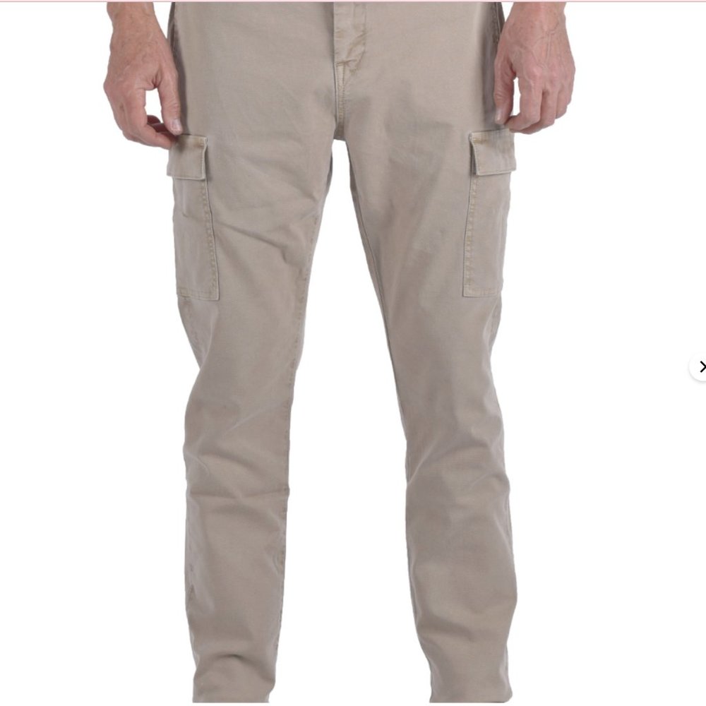 The Nail Cargo Stretch Oxford - Pigment Beige